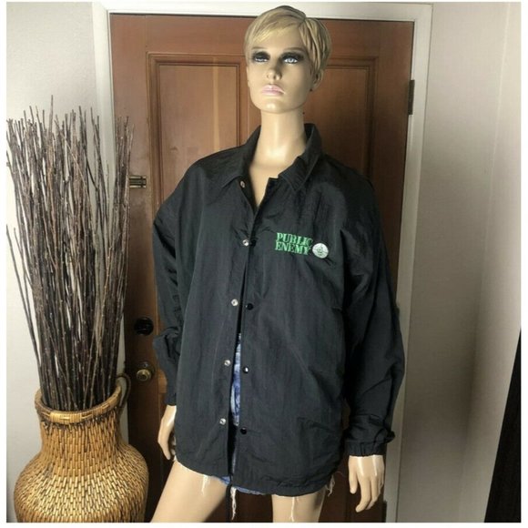 Vintage 90's Rock Embassy Public Enemy Jacket - Picture 5 of 6